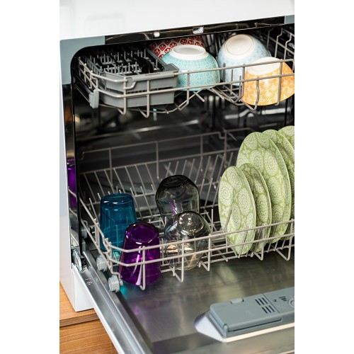 Morris Επιτραπέζιο Πλυντήριο Πιάτων TTW-55084D για 8 Σερβίτσια Π55xY59,5εκ. Λευκό