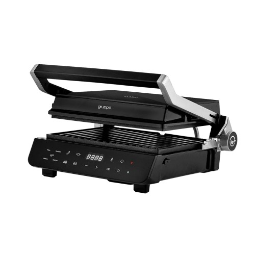 Gruppe Τοστιέρα  Γκριλιέρα KJ-230 με Αποσπώμενες Πλάκες Ψηφιακή