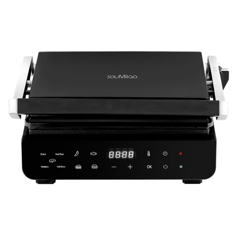 Gruppe Τοστιέρα  Γκριλιέρα KJ-230 με Αποσπώμενες Πλάκες Ψηφιακή