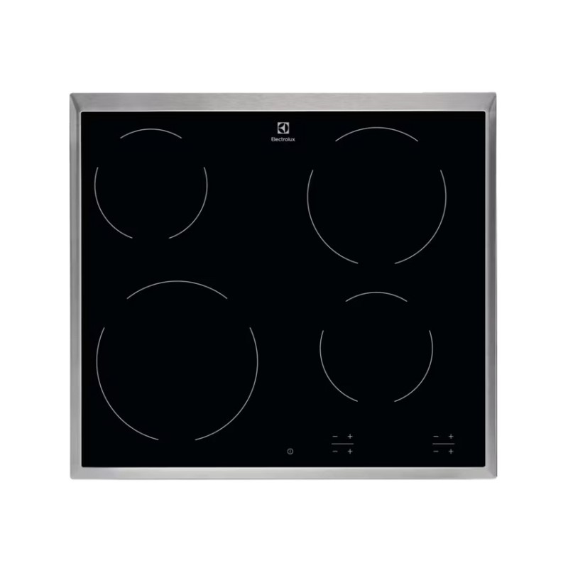 Electrolux Αυτόνομη Κεραμική Εστία EHF16240XK με Λειτουργία Κλειδώματος Π60cm
