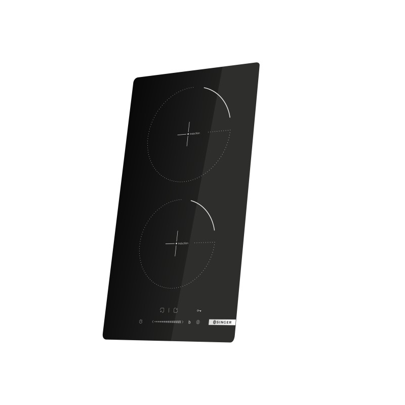 Singer Επαγωγική Εστία Αυτόνομη SI2136 με λειτουργία κλειδώματος domino