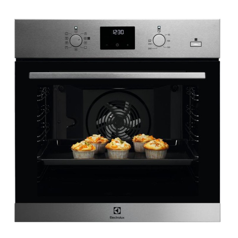Electrolux Εντοιχιζόμενος Φούρνος Ανω Πάγκου EOD3H50TX (72Lt)
