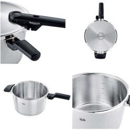Fissler Χύτρα Ταχύτητας Vitaquick Premium Set Quattro 8lt και 4lt (60281011000)