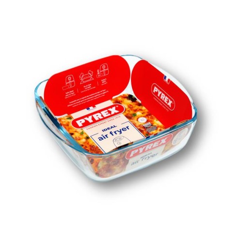 Pyrex Δοχείο Φαγητού Γυάλινο για Air Fryer 25x22cm 333329