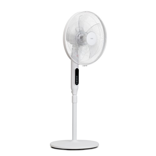Osio Ανεμιστήρας ορθοστάτης OSF-9015 Λευκός αθόρυβος 16'' με BLDC motor, 24 ταχυτήτων με οθόνη και τηλεχειριστήριο