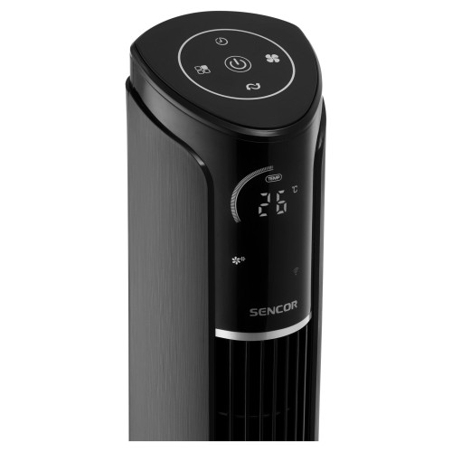 Sencor Ανεμιστήρας Πύργος SFT 4207BK 50W με Τηλεχειριστήριο & WiFi