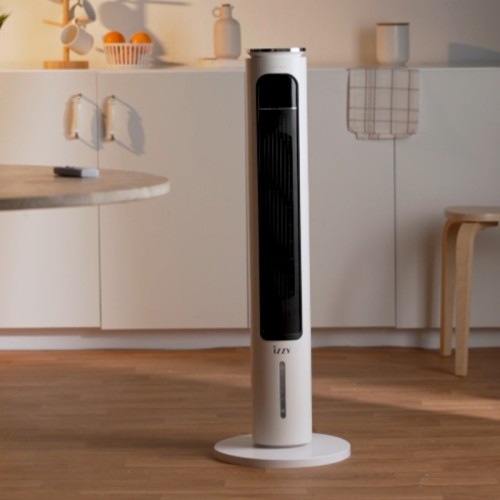 Izzy Ανεμιστήρας Πύργος & Air Cooler-Τηλεχειριστήριο 96εκ-65W IZ-9047