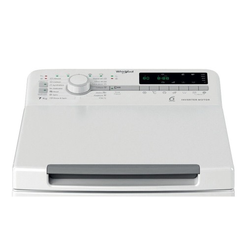 Whirlpool Πλυντήριο Ρούχων Ανω Φόρτωσης TDLR TDLR7250SS 7kg 1200 Στροφών