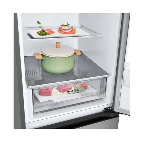 LG Ψυγειοκαταψύκτης GBV22L0EPY 387lt No Frost Υ203xΠ59.5xΒ68.2cm Inox