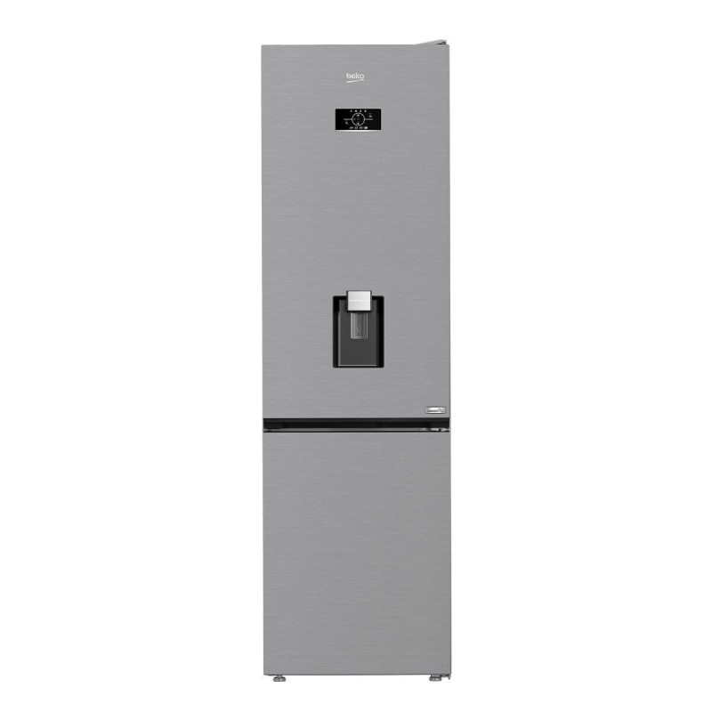 Beko Ψυγειοκαταψύκτης B3RCNA404HDXB1 No Frost Υ203.5xΠ59.5xΒ66.3cm Inox