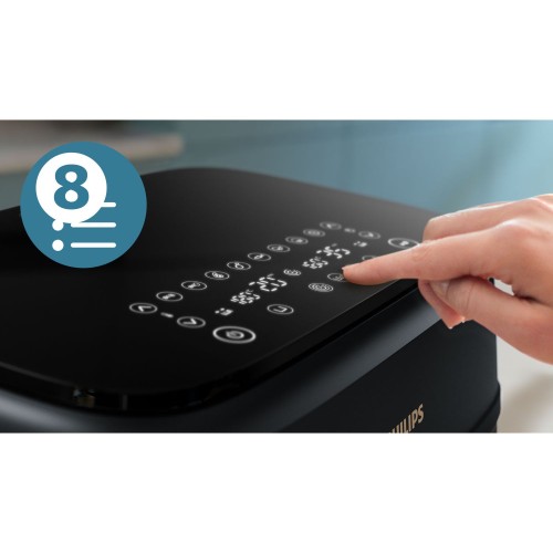 Philips Φριτέζα Αέρος NA352/00 9lt με Διπλό Κάδο
