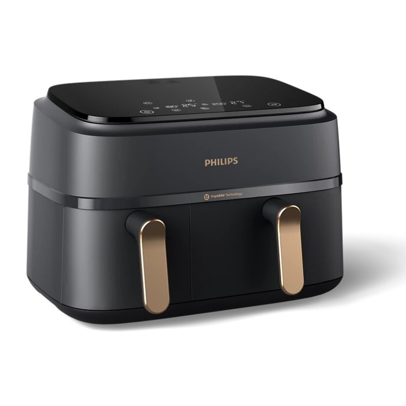 Philips Φριτέζα Αέρος NA352/00 9lt με Διπλό Κάδο