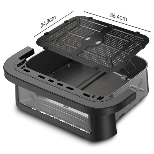 Rohnson Φριτέζα Αέρος - Air Fryer R-2881 11.5lt με Διπλό Κάδο