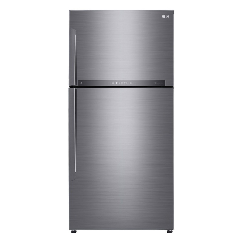 LG Δίπορτο Ψυγείο GTB916PZHED 592lt Full No Frost Υ184xΠ86xΒ73cm Inox