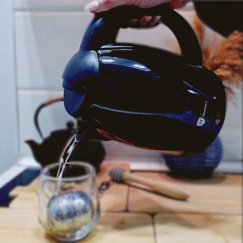 HomeVero Ανοξείδωτος Βραστήρας Nερού HV-BSSK1.7 1.7L 1500W Μαύρο