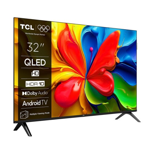 TCL Τηλεόραση QLED 32S4K Android HD Ready 32''