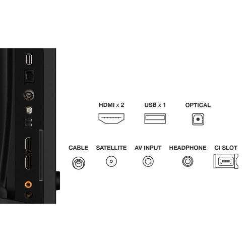 TCL Τηλεόραση QLED 32S4K Android HD Ready 32''