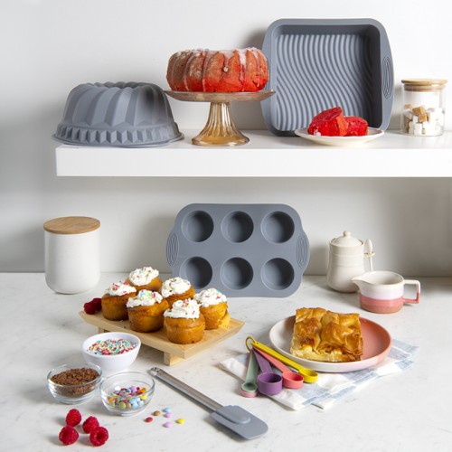 Izzy Σετ Σκεύη Μαγειρικής & Ζαχαροπλαστικής από Σιλικόνη 4τμχ