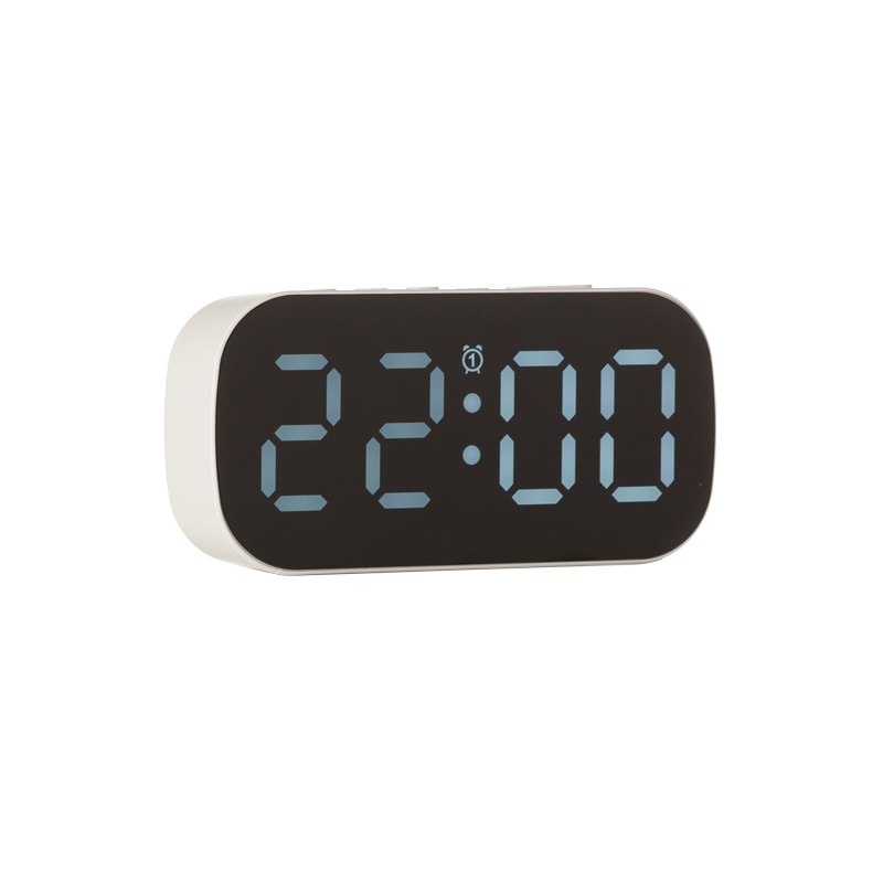 Osio Ψηφιακό ξυπνητήρι OCA-3015B με ένδειξη θερμοκρασίας και ημερομηνίας, 'Ασπρο