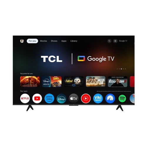 TCL Τηλεόραση QLED Smart 43P7K 4K UHD HDR Google TV 43'' (2025)