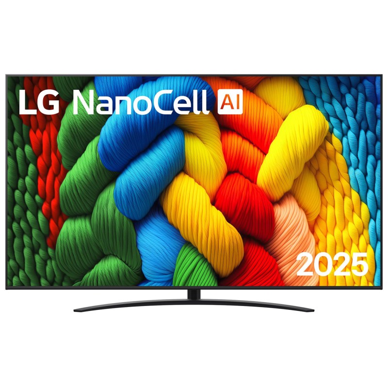 LG Τηλεόραση Smart 86NANO81A6A NanoCell 86'' 4K UHD DLED HDR (2025)