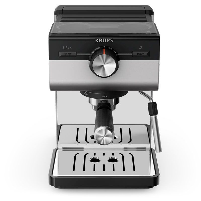 Krups Αυτόματη Μηχανή Espresso XP384E10 1400W 15bar