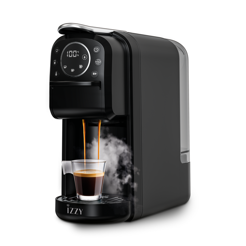 Izzy Καφετιέρα Espresso IZ-6019 Parma 3 σε 1 και για Κάψουλες Nespresso 20bar 1400W