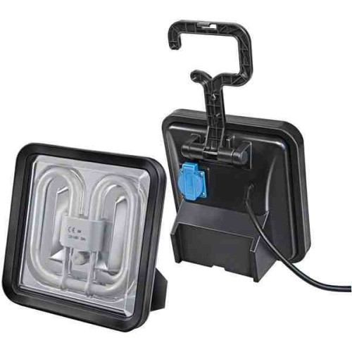 Brennenstuhl Φωτιστικό Εργασίας 38W 1 Πρίζα με Χερούλι Εξωτερικού Χωρού 1172710 1172710