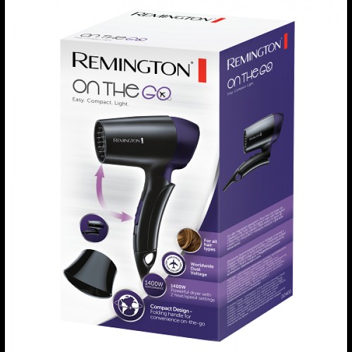 Remington Σεσουάρ Μαλλιών Travel Dryer D2400 (1400W) 79349