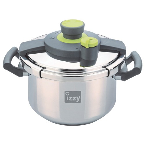Izzy Χύτρα Ταχύτητας Natura 8Lt + Καλάθι Ατμού (213103)