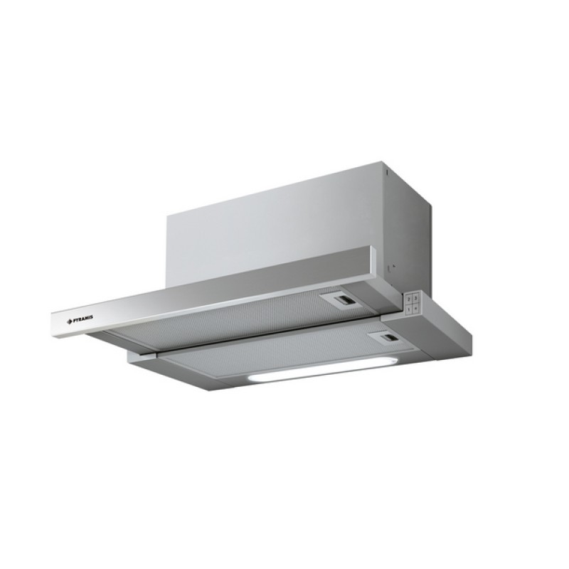 Pyramis Απορροφητήρας Συρόμενος Essential Turbo 60cm Inox (065017502)