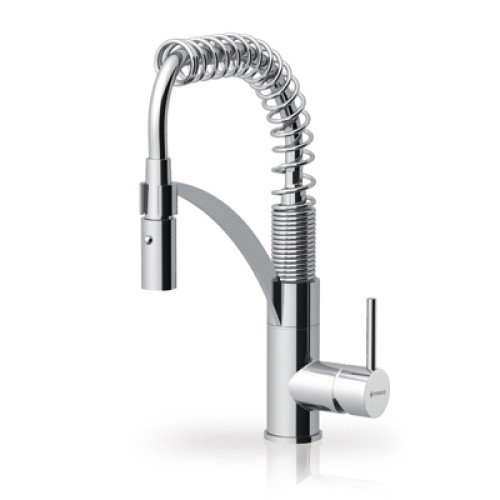 Pyramis Μπαταρία Κουζίνας Elegant Mini Cresento Χρωμέ 090900701