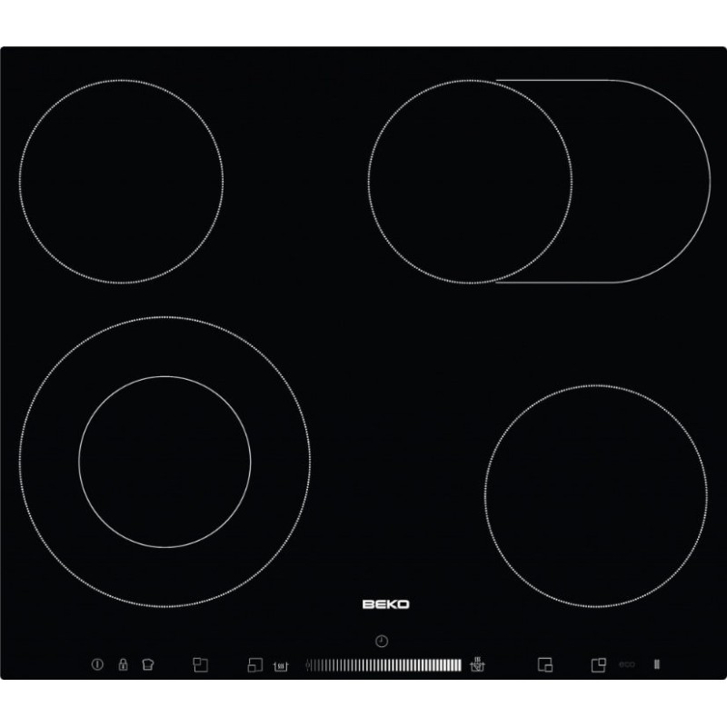 Beko Εστία Αυτόνομη Κεραμική HIC 64503 T (60cm)