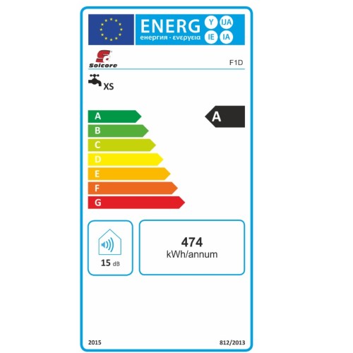 Solcore Ταχυθερμαντήρας Inverter F1D (3,5-5,5 kW)