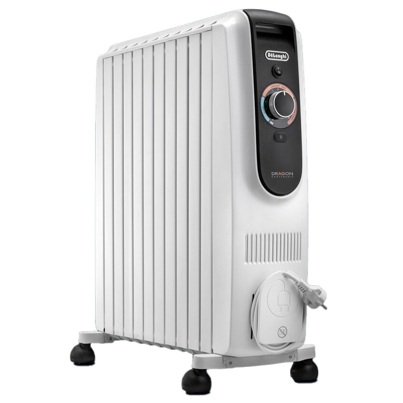 Delonghi Καλοριφέρ Λαδιού TRD51025 Dragon EasyTronic με 10 Φέτες 2500W