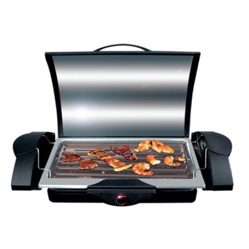 Serton Ηλεκτρικό Μπάρμπεκιου με Ανοξείδωτο Καπάκι DF 600