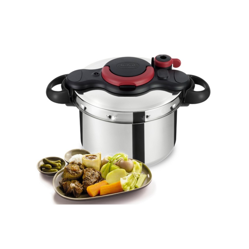 Tefal Χύτρα Ταχύτητας Clipso Minute Easy 6Lt (P46207)