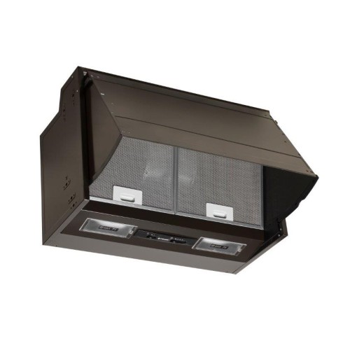 Pyramis Απορροφητήρας Πτυσσόμενος Turbo 065023801 Καφέ (60cm)