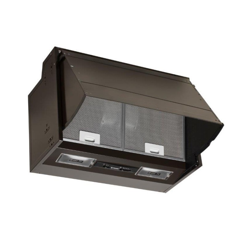 Pyramis Απορροφητήρας Πτυσσόμενος Turbo 065023801 Καφέ (60cm)