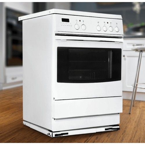 Roller Βάση Κουζίνας Τροχήλατη Λευκή (00682)