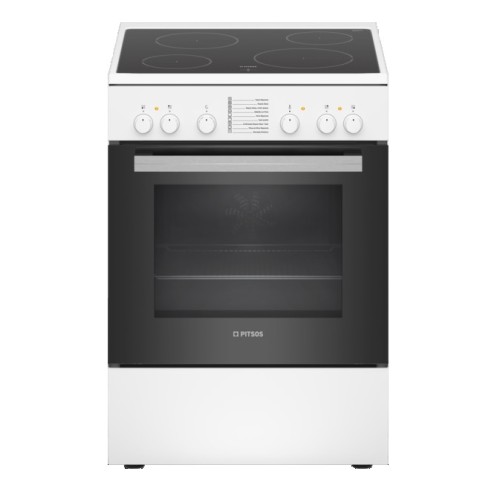 Pitsos Κεραμική Κουζίνα PHC009120 Λευκή 