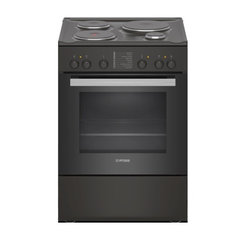 Pitsos Κουζίνα Εμαγιέ Family PHA009090 (66lt A) Καφέ