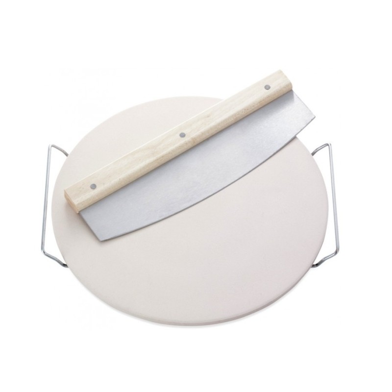 Leifheit Pizza Stone With Chopping Knife 3159 (82-3159)