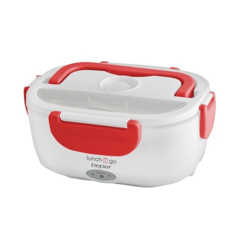 Beper Θερμαινόμενο Δοχείο Φαγητού 650ml/450ml 40W 90.920R Red