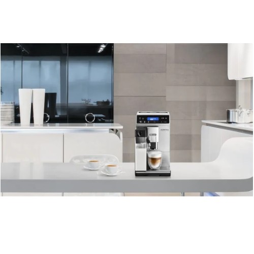 Delonghi Καφετιέρα Espresso Autentica Etam 29.660.SB με Ενσωματωμένο Μύλο Αλεσης 1450W Πίεσης 15bar Ασημί 