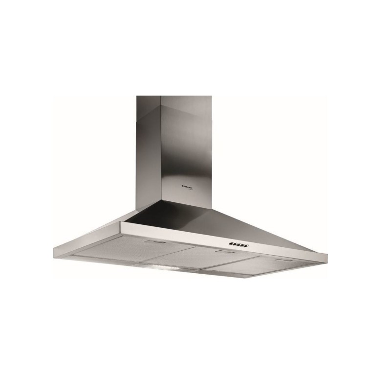 Pyramis Απορροφητήρας Καμινάδα Ecoline 90cm Inox (065030901)