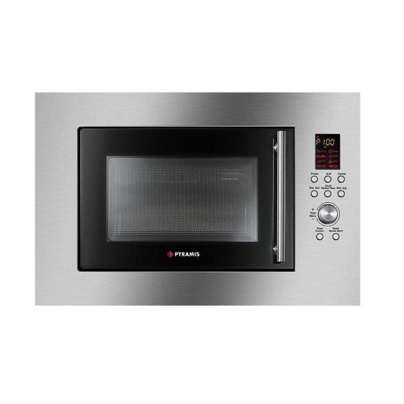 Pyramis Εντοιχιζόμενος Φούρνος Μικροκυμάτων 30 Inox (034011301)