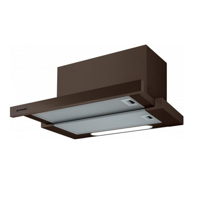Pyramis Απορροφητήρας Συρόμενος Essential 60cm Brown (065017202)