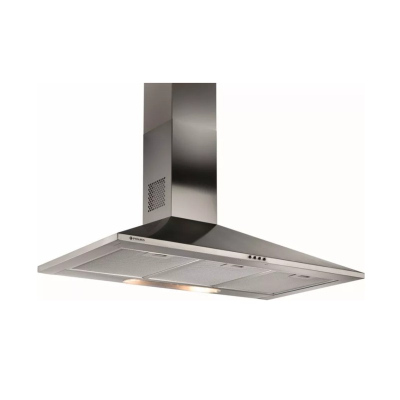 Pyramis Απορροφητήρας Καμινάδα Lux Classic 90cm Inox (065030202)