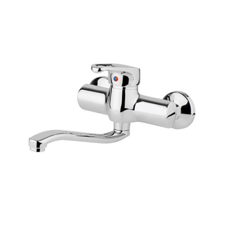 Pyramis Επιτοίχια Μπαταρία Κουζίνας Sereno Essential Χρωμέ (096701401)